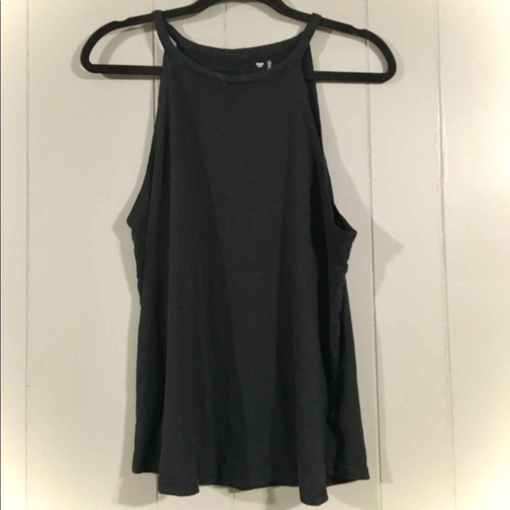 GAP Black High Neck Shirt